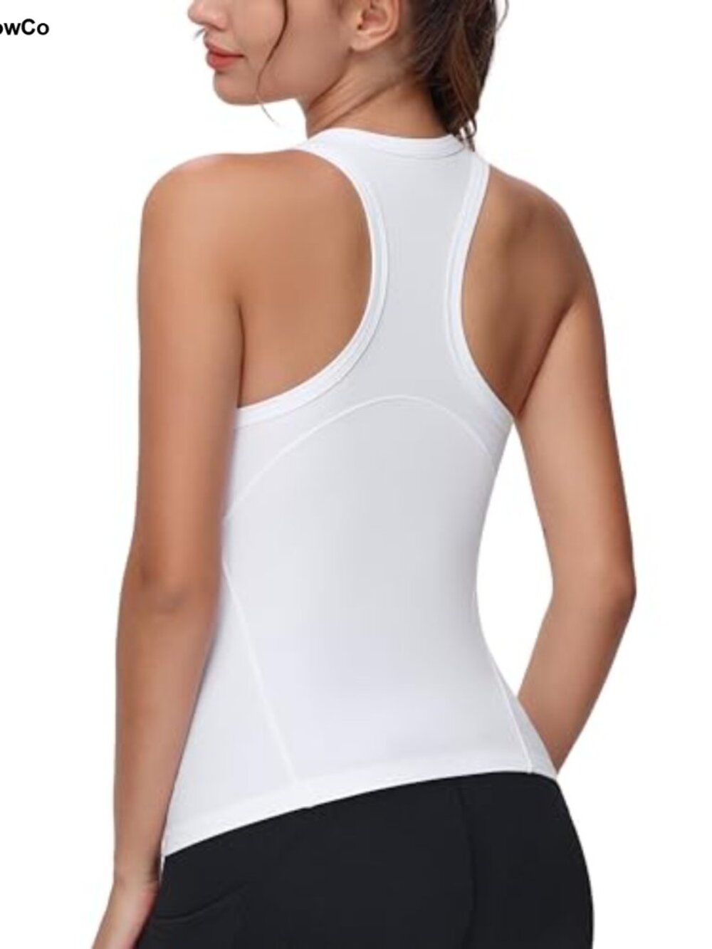 Women's Racerback Workout Tank Top Yoga Sleeveless Shirt